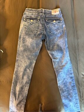 True Religion Women’s Light Blue Stretch Skinny Jeans - 27